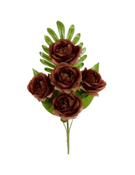 CONJUNTO PEONY (A) X 5-50CM (MARRON)