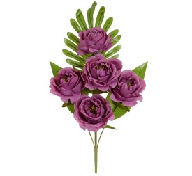 CONJUNTO PEONY (A) X 5-50CM (VIOLETA)