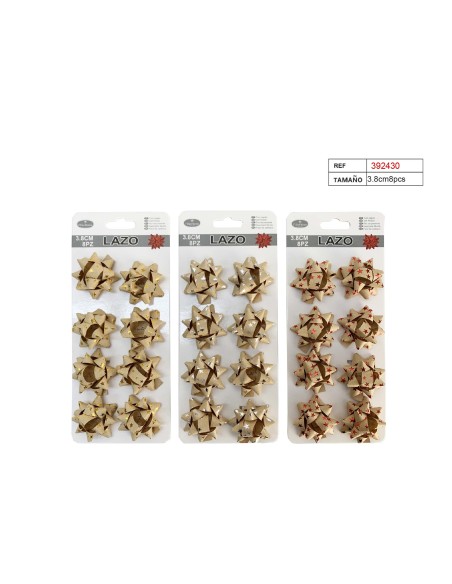 LAZO 1.5'8PCS SURTIDO