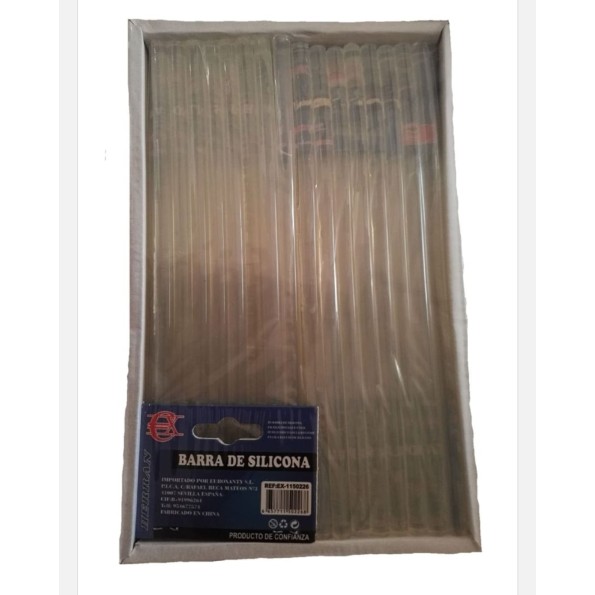 BARRA SILICONA FINA 8PCS