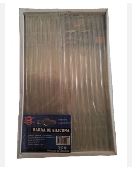 BARRA SILICONA FINA 8PCS