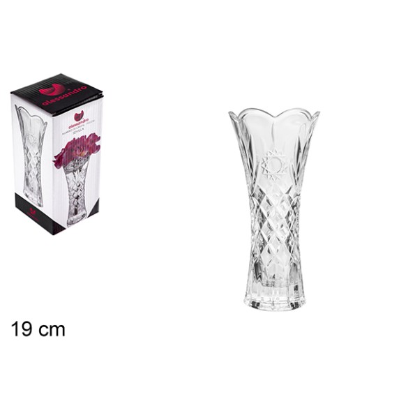 FLORERO CRISTAL SEVILLA 19 CM