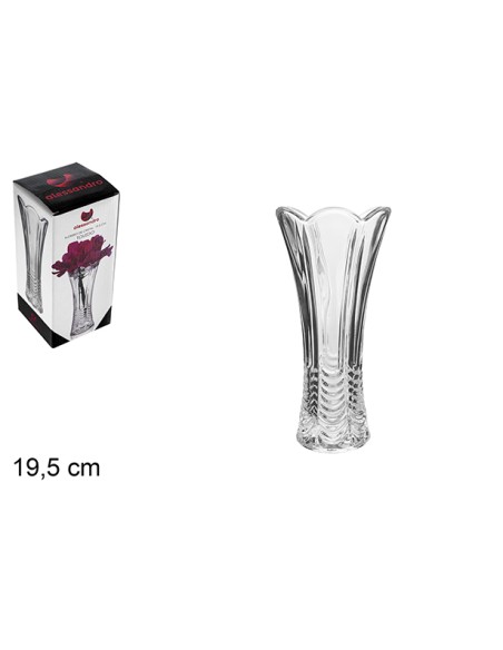 FLORERO CRISTAL TOLEDO 19,5CM