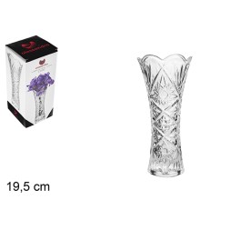 FLORERO CRISTAL CÁDIZ 19,5 CM
