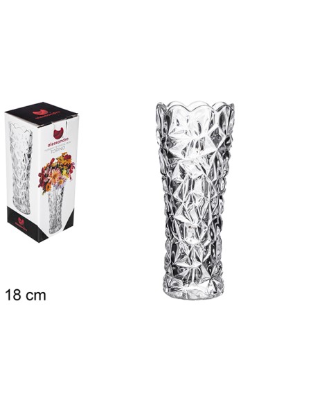FLORERO CRISTAL TORINO 18CM