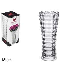 FLORERO CRISTAL GÉNOVA 18CM