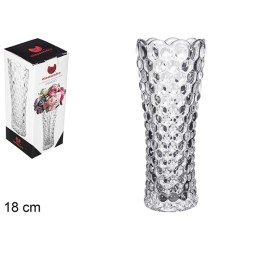 FLORERO CRISTAL PRATO 18CM