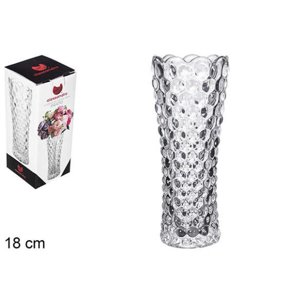 FLORERO CRISTAL PRATO 18 CM