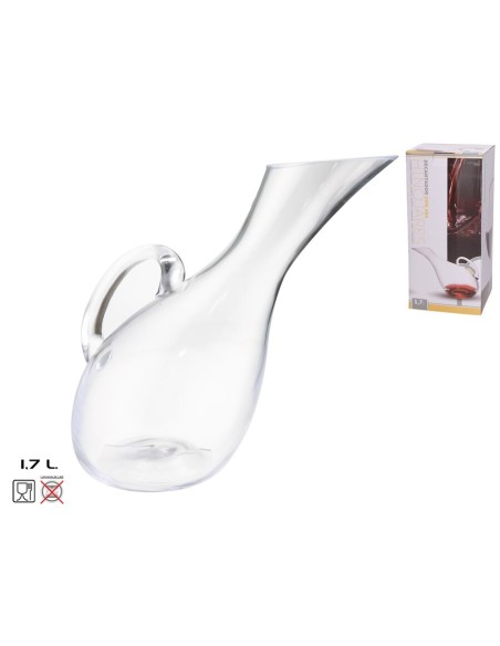 DECANTADOR CON ASA HINOJARES 1,7L CRISTAL