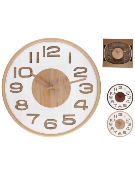 RELOJ CRISTAL LIU 2 SURTIDOS 30X4,7 CM