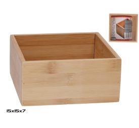 CAJA BAMBU MULTIUSOS 15X15X7 CM XXX