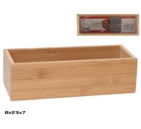 CAJA BAMBU MULTIUSOS 23X8X7 CM XXX