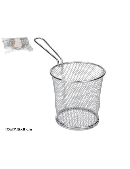 CESTO FREIDORA METAL CIRCULAR 17,5X10X11 CM