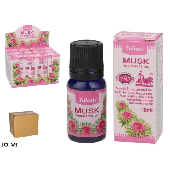 ACEITE ESENCIAL 10ML TULASI MUSK