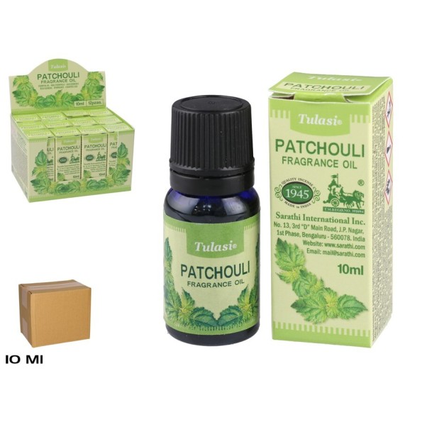 ACEITE ESENCIAL 10ML TULASI PATCHOULI