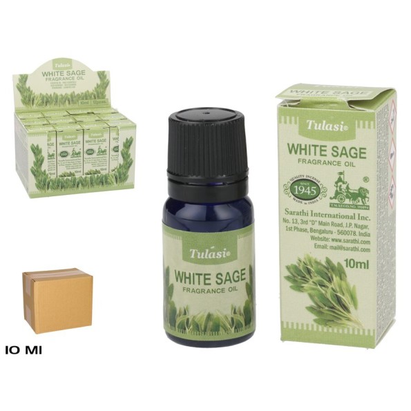 ACEITE ESENCIAL 10ML TULASI WHITE SAGE