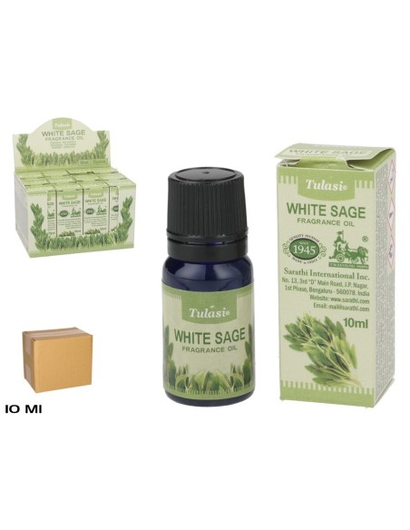 ACEITE ESENCIAL 10ML TULASI WHITE SAGE