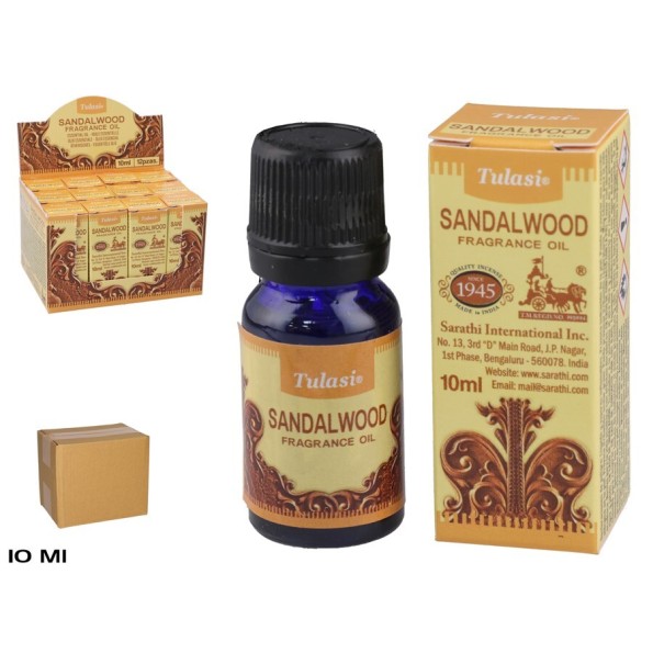 ACEITE ESENCIAL 10ML TULASI SANDALWOOD