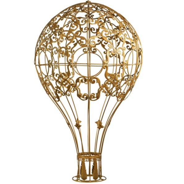 ESTRUCTURA METAL GLOBO ORO D 42/150 H 206