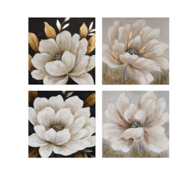 CUADRO FLOWER MARY 60X60X4CM 4 SURT.