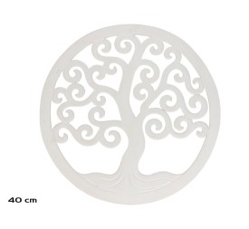 PANEL MANDALA DM 8 MM ARBOL DE LA VIDA 40 CM HOJAS