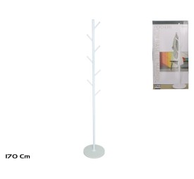 PERCHERO 170 CM BASE MARMOL BLANCO