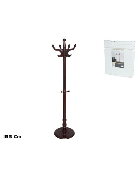 PERCHERO 183 CM MARRON