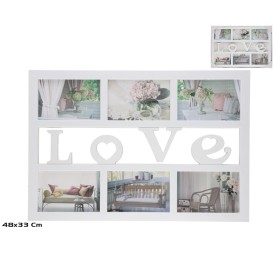 PORTAFOTOS MULTIPLE LOVE 48X33 CM