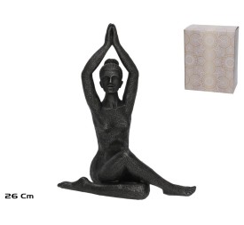 FIGURA YOGA YAMIR 18,5X14,5X26 CM RESINA