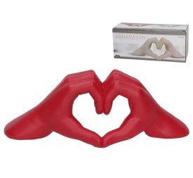 FIGURA MANOS KINARI 27X9,5X10 CM RESINA