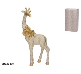 FIGURA JIRAFA LAKSHMI 17,3X8,3X35,5 CM RESINA