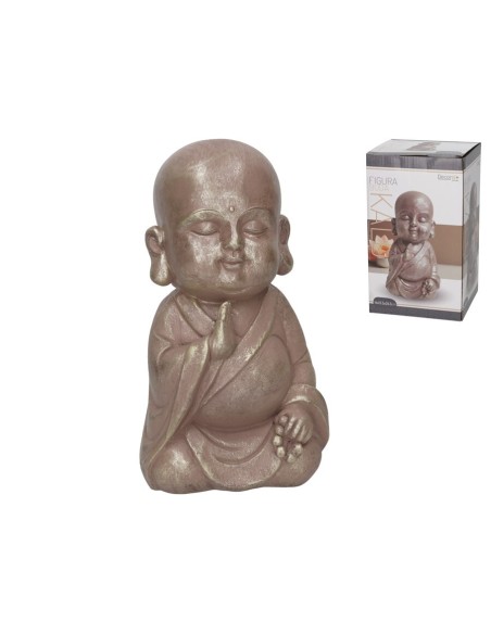 FIGURA BUDA KALU 14X13,5X24,5 CM RESINA
