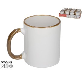 JARRA MUG GRES BASIC ZAMORA 330ML