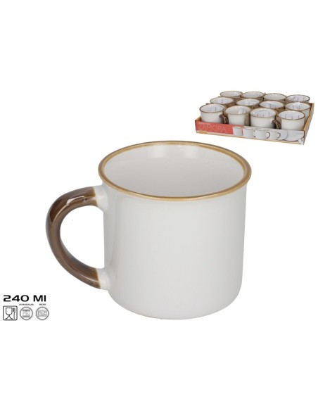 JARRA MUG GRES ZAMORA 240ML