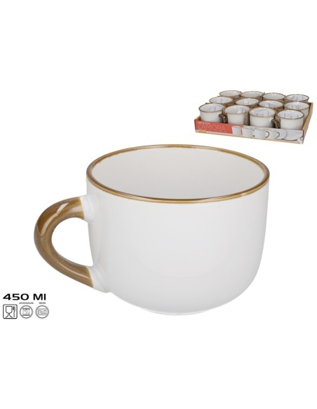 TAZA MUG GRES ZAMORA 450ML