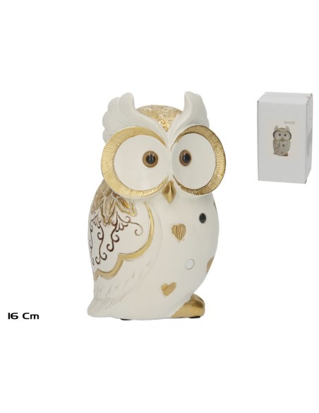 FIGURA BUHO NAVIL 11,5X8X16 CM