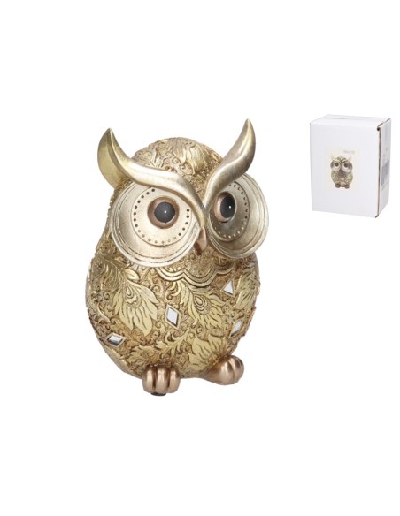 FIGURA BUHO PRIYA 12X8X17 CM FIGURA BUHO PRIYA 12X8X17 CM