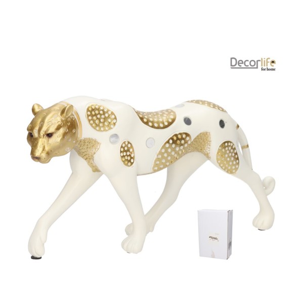 FIGURA LEOPARDO KALA 32,5X7X16 CM