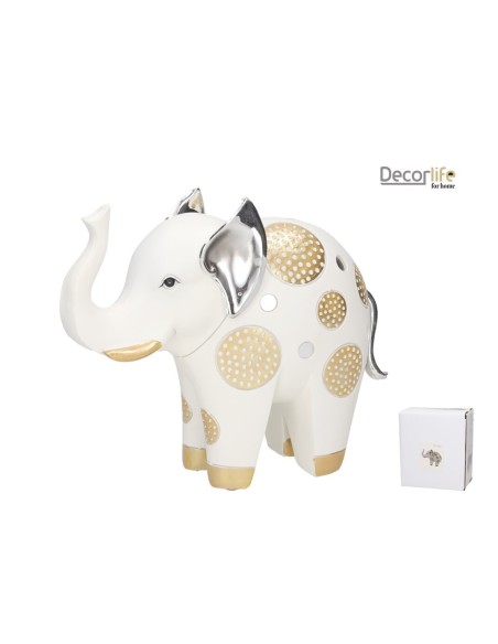 FIGURA ELEFANTE PRIYA 22X9X18 CM