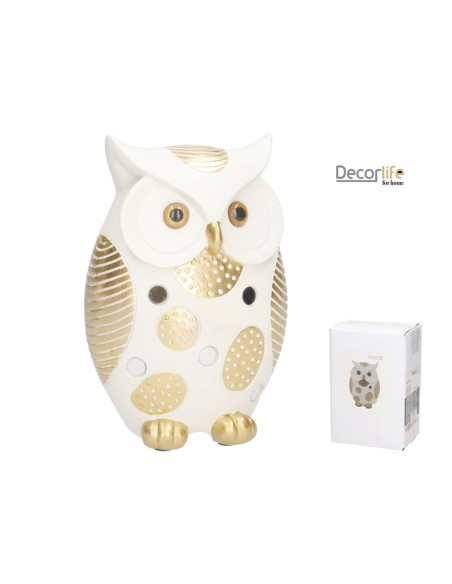 FIGURA BUHO KERANI 11,5X7,5X16,5 CM FIGURA BUHO KERANI 11,5X7,5X16,5 CM