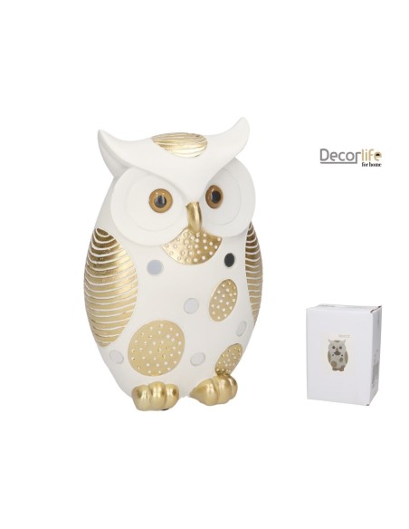 FIGURA BUHO KERANI 13X8X19 CM FIGURA BUHO KERANI 13X8X19 CM