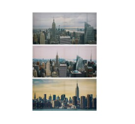 CANVAS ALTO BRILLO NEW YORK 3 SURT 30X60X1,8 CM