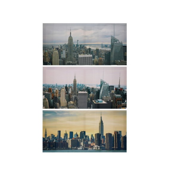 CANVAS ALTO BRILLO NEW YORK 3 SURT 30X60X1,8 CM