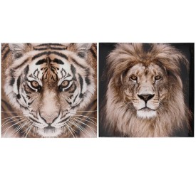 CANVAS ALTO BRILLO ANIMALS 2 SURT 40X40X1,8 CM