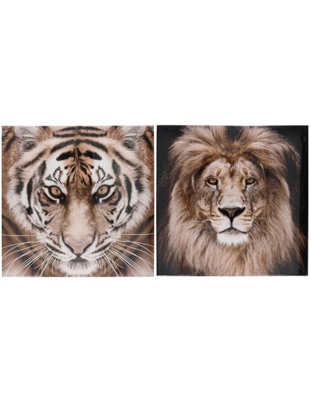 CANVAS ALTO BRILLO ANIMALS 2 SURT 40X40X1,8 CM