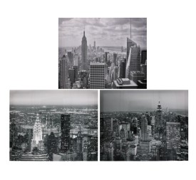 CANVAS ALTO BRILLO NEW YORK 3 SURT 40X50X1,8 CM