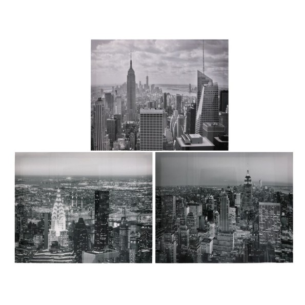 CANVAS ALTO BRILLO NEW YORK 3 SURT 40X50X1,8 CM