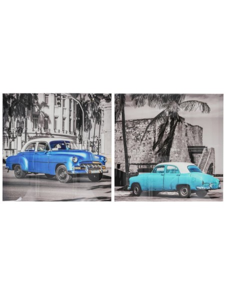 CANVAS ALTO BRILLO COCHES 3 SURT 50X50X1,8 CM