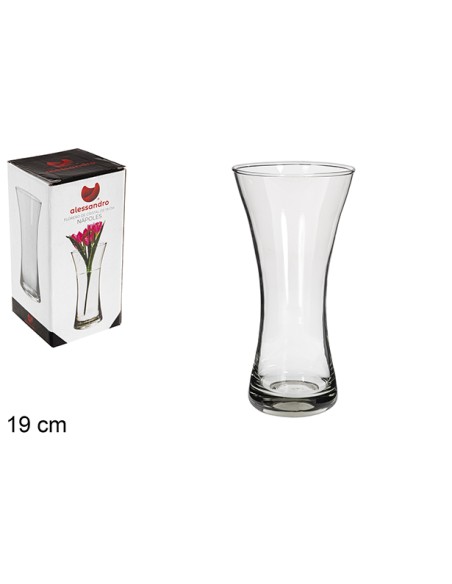 FLORERO CRISTAL NAPOLES 19 CM