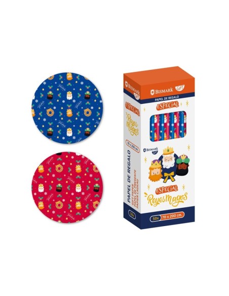 PAPEL DE REGALO REYES MAGOS 70X200